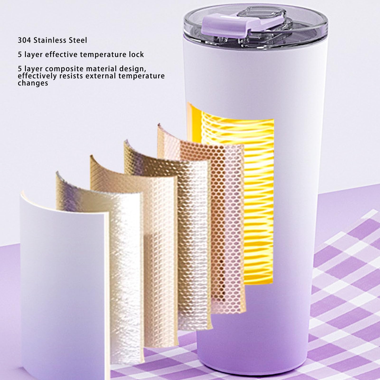 Licuadora Portátil, Licuadora Personal para Batidos y Purés con 20 Cuchillas, Ideal para Viajes, Deportes, Oficina, Camping y Salidas