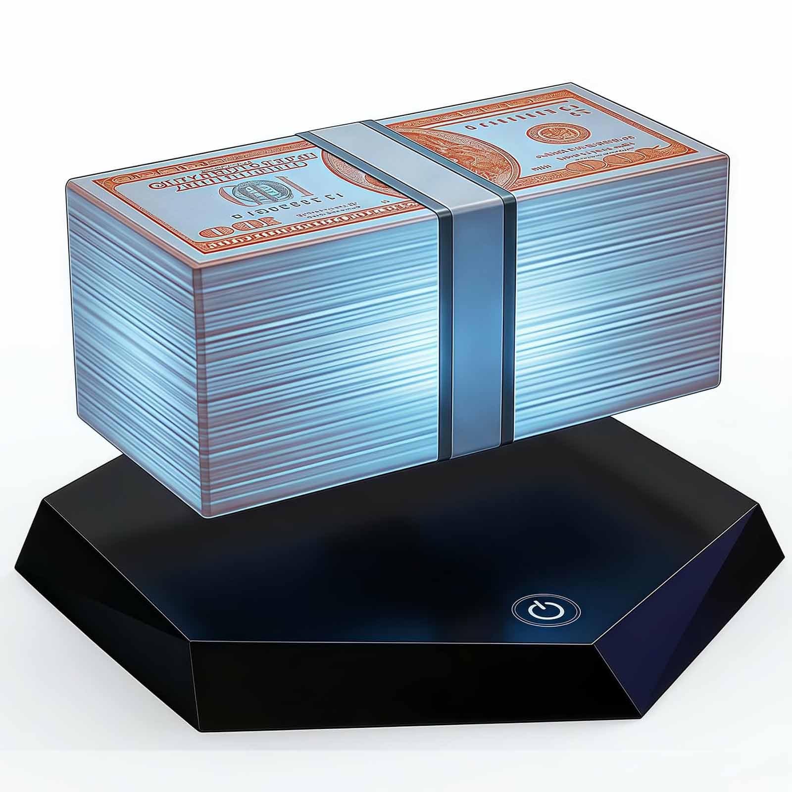 2026 New Floating Money Banknote Lamp, Magnetic Levitation D