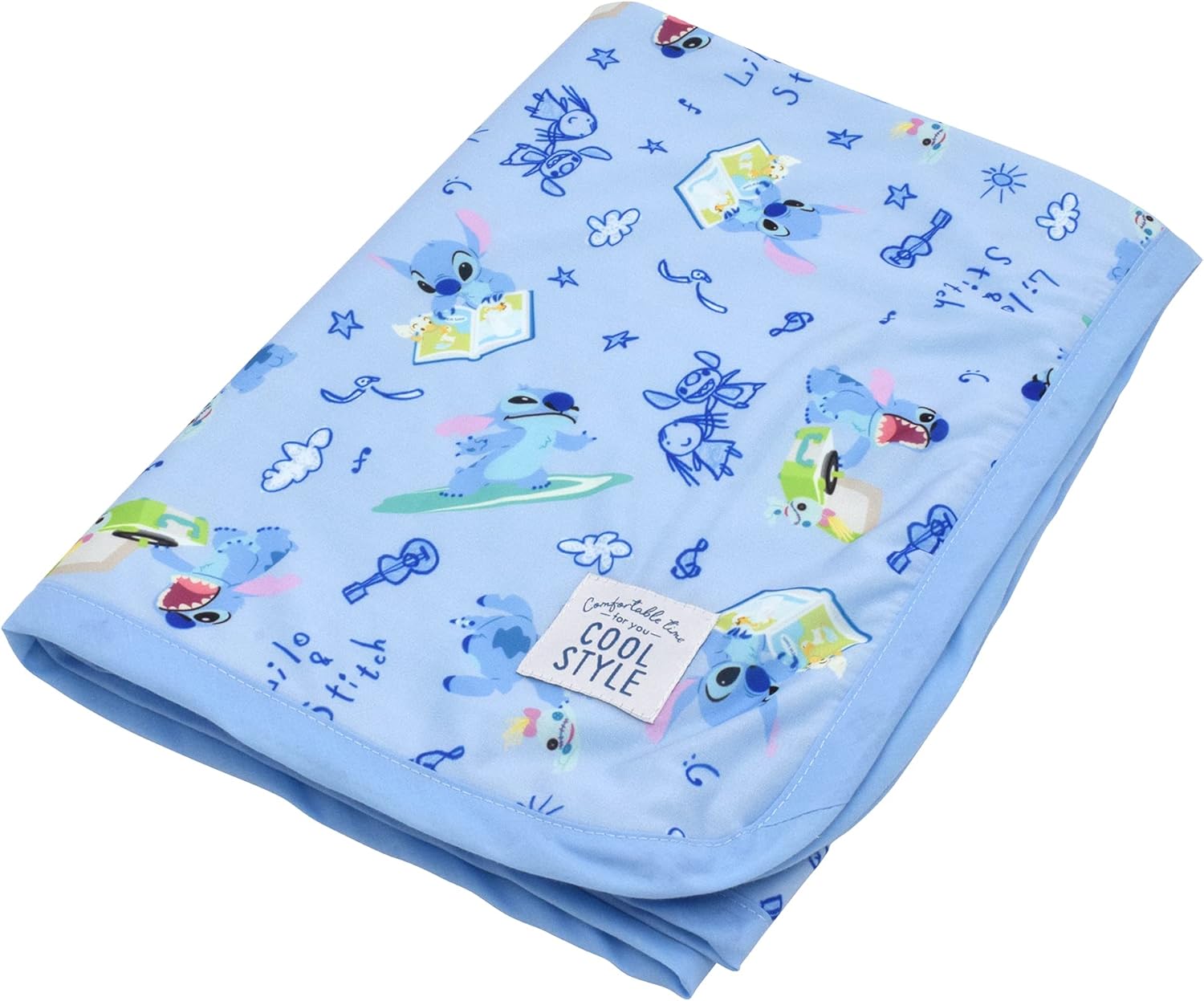 期間限定特価品 Moripilo モリシタ スティッチ 冷感 70x100cm ブランケット ブルー ディズニー 期間限定特価品 Moripilo モリシタ スティッチ 冷感 70x100cm ブランケット ブルー ディズニー
