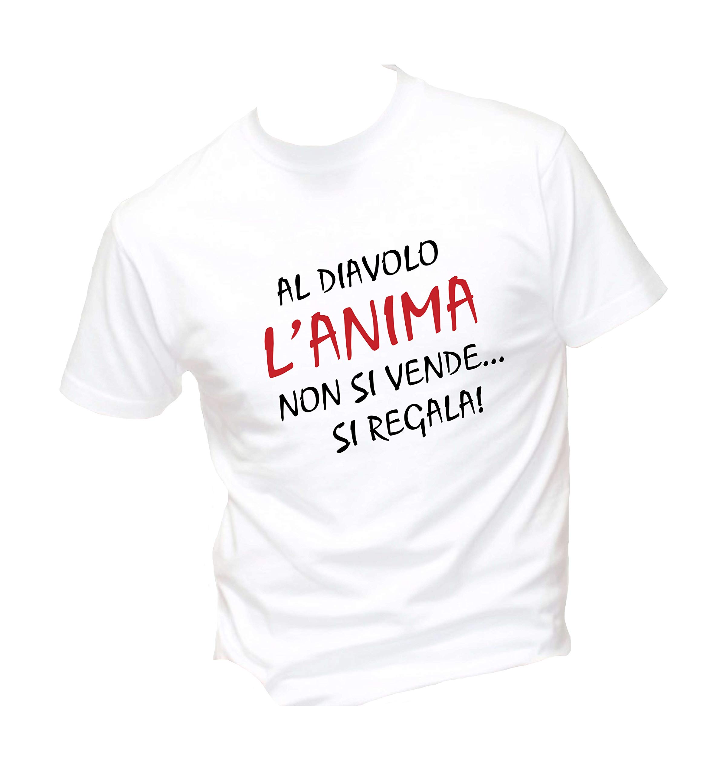 Social Crazy T-Shirt Donna Cotone Basic Super Vestibilita
