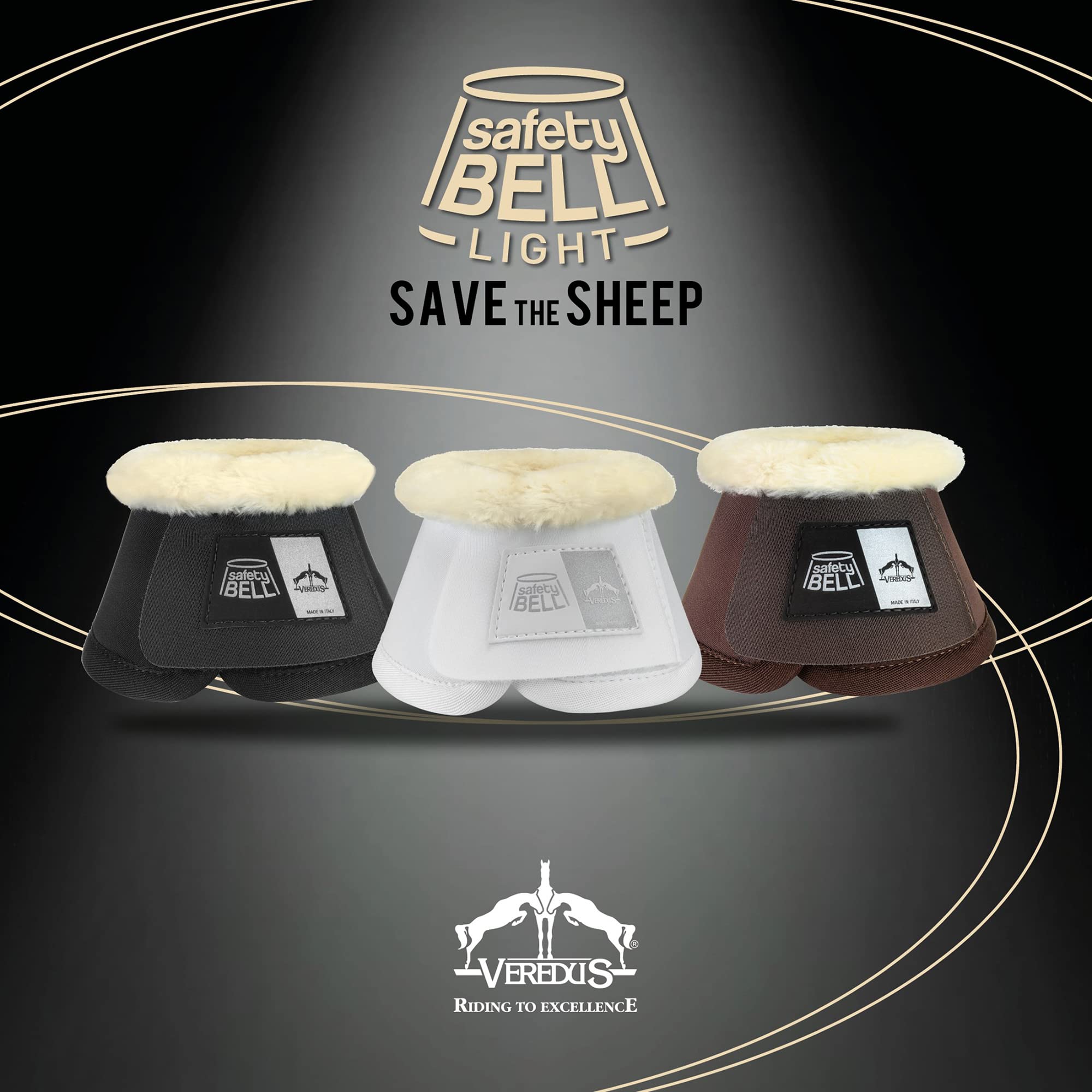 Veredus - Safety Bell Boots Light - Safe The Sheep