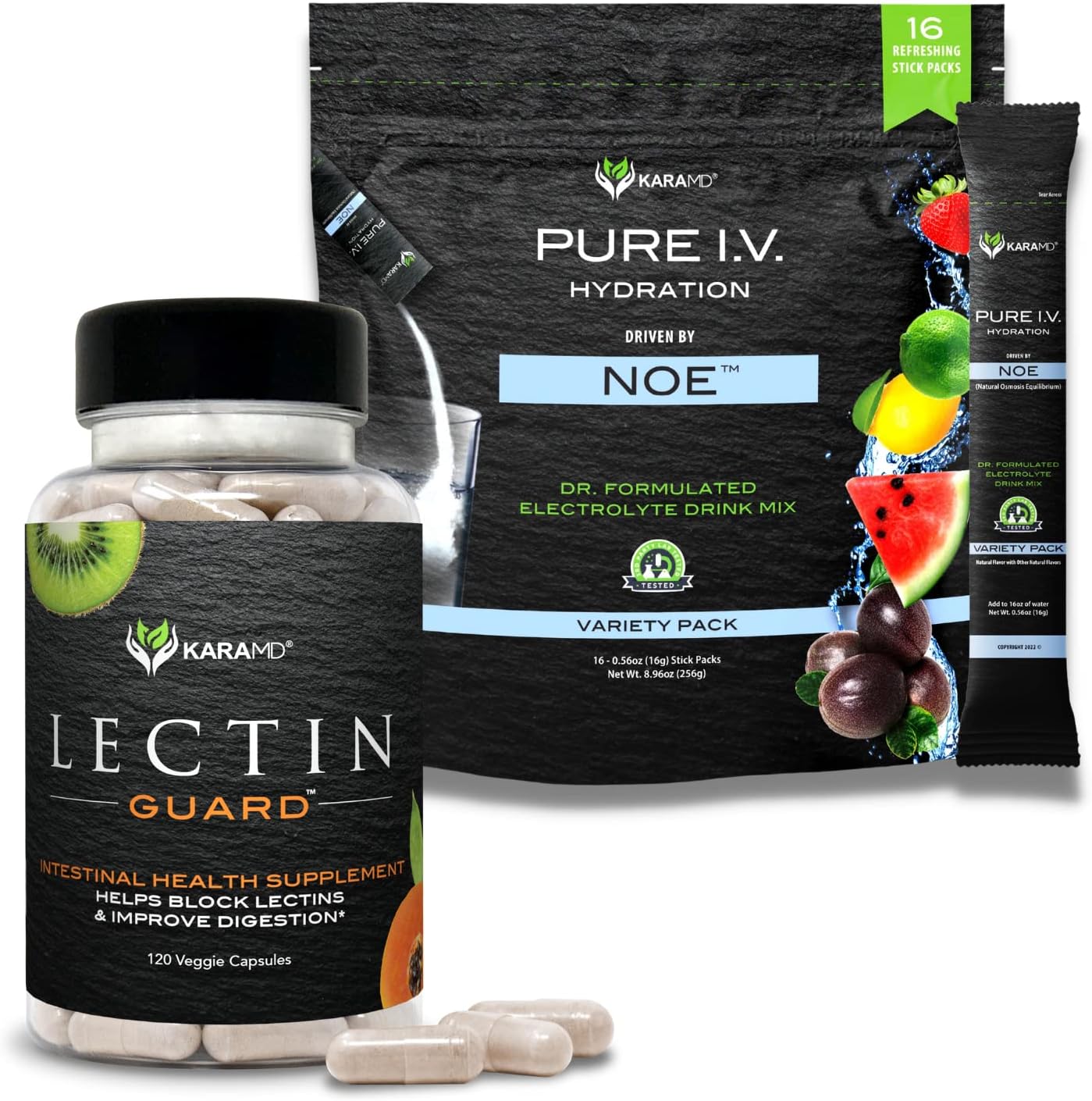 KaraMD Pure I.V. + Lectin Guard Special Bundle Refreshing