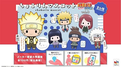 Vista 33 de Megahouse - Naruto Shippuden - Chokorin Mascot Naruto (Vol 2.), Figura de mascota Chokorin (juego completo)