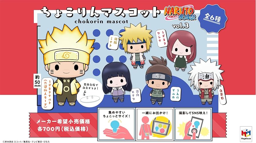 Amazon.com: Megahouse - Naruto Shippuden - Naruto Vol 3., Chokorin