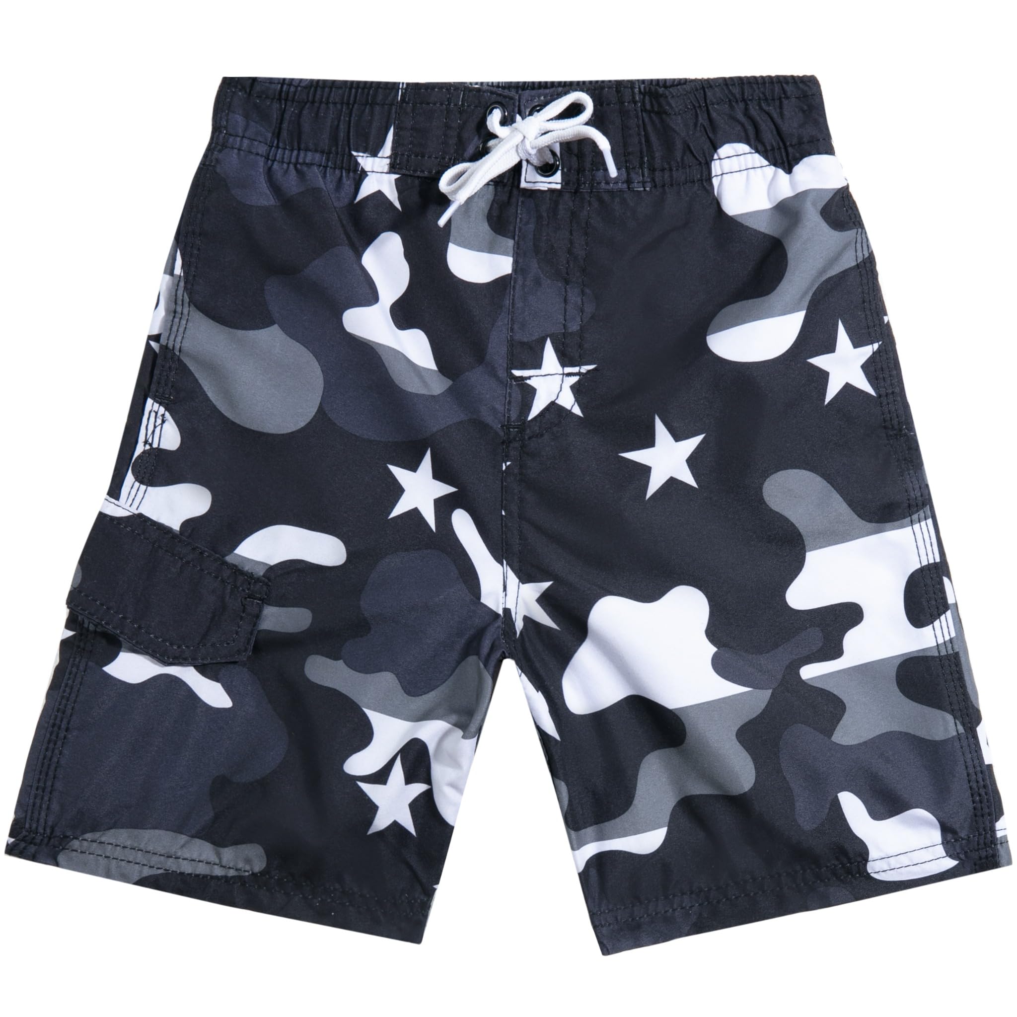 Boys' Avalon Quick Dry UPF 50+ Beach Swim Trunk-image-17