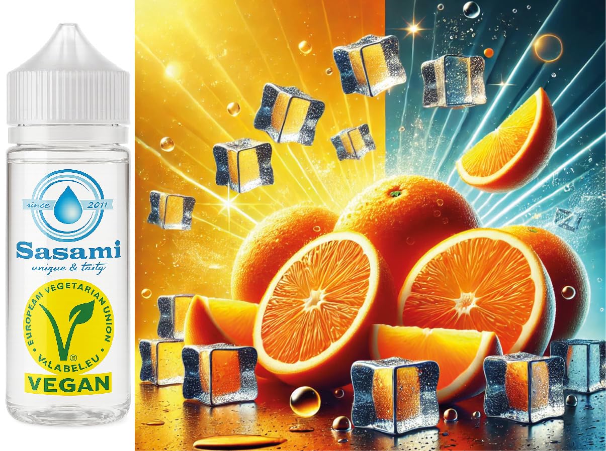Orange Ice Aromat Koncentrat - wegański - Sasami - 100ml