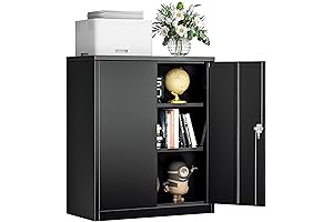 INTERGREAT Metal Storage Cabinet with Locking Doors