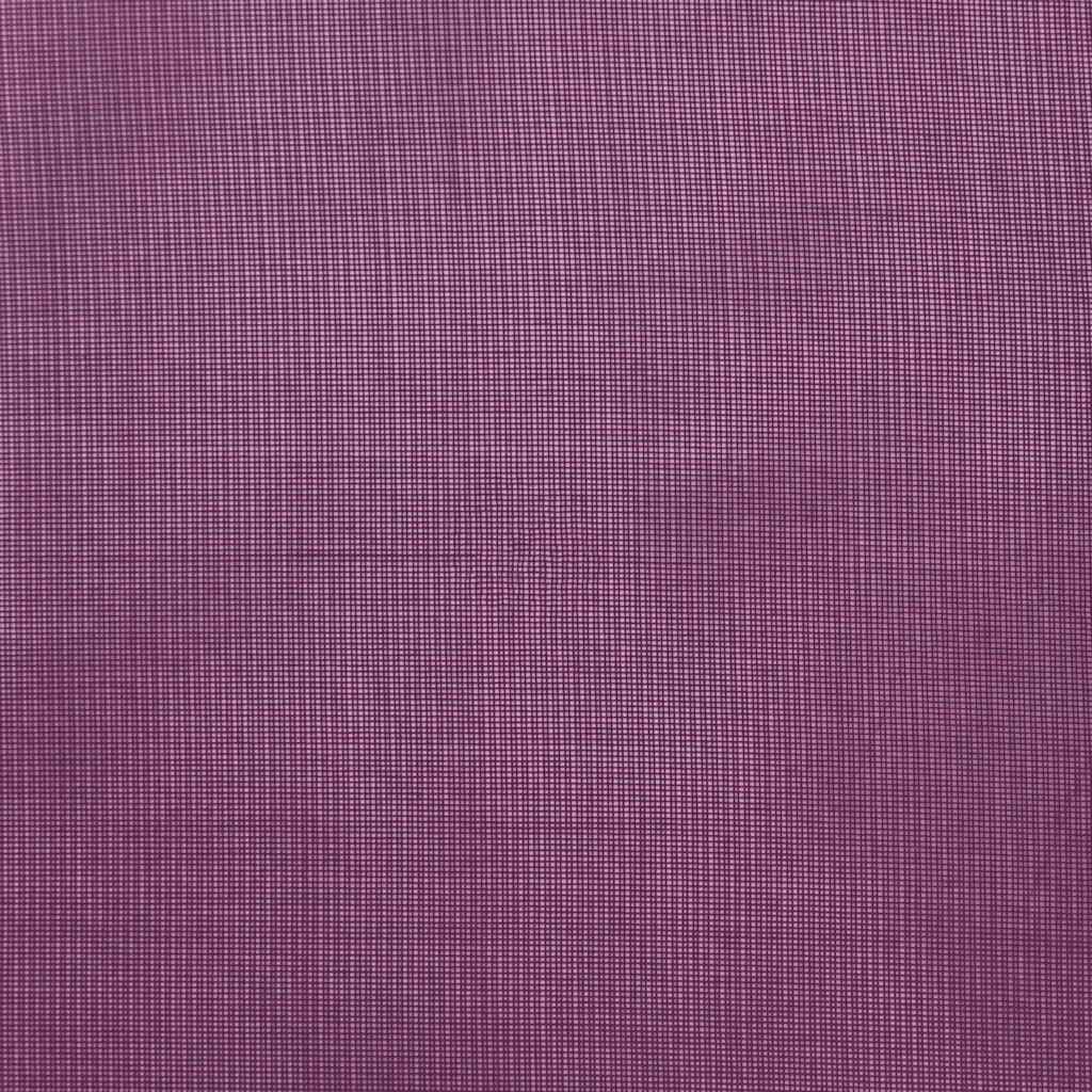 Lot de 2 rideaux en voile avec passants - Violet - 140 x 260 cm - En polyester - Décoration de fenêtre - Brise-vue - Pour séparation de pièce, salon, chambre à coucher, balcon, porte de
