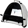 Laptop Tent Sun Shade & Water-Resistant Laptop Bag with Glare Shield, Shoulder Strap, Portable Case for Working Outside | Foldable | Privacy Cover Hood | Heat & Light Reflective Outdoor UV Material