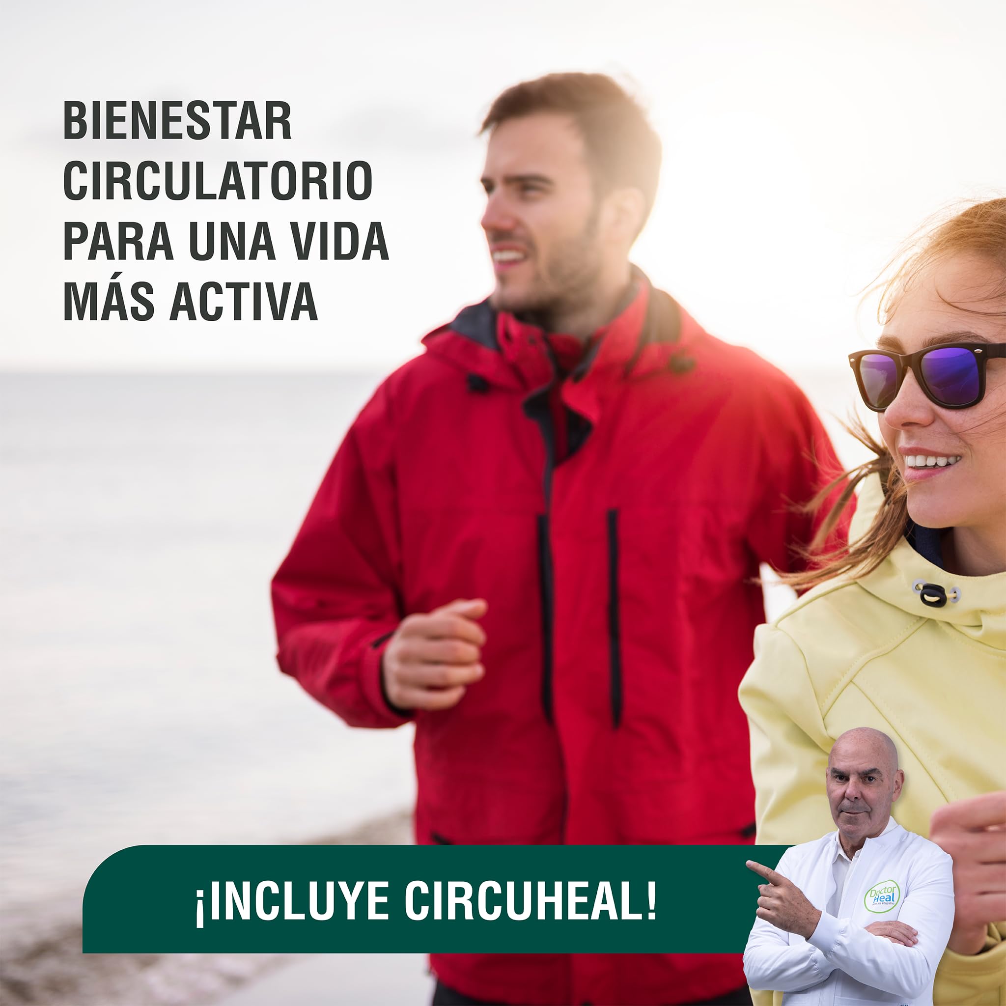 Adaptoheal Circuheal - Adaptógenos para la Circulación - 90 Cápsulas
