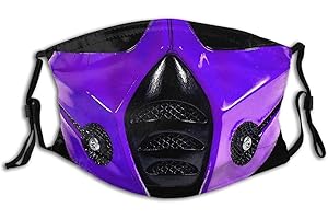Purple Mortal Kombat Mask for Adults
