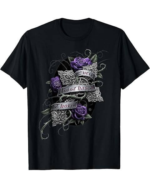 Spiral Original - Every Rose - Gothic Roses T-Shirt