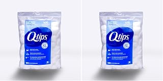 Q-Tips Super Jumbo Cotton Balls, 100% Thick Cotton for Beauty, First Aid & Baby Care - 100 Ct Pack of 2