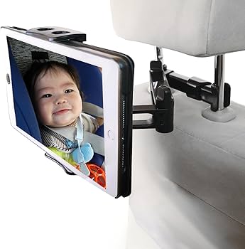 Amazon.co.jp: 【2025年版】後部座席 ヘッドレスト タブレット