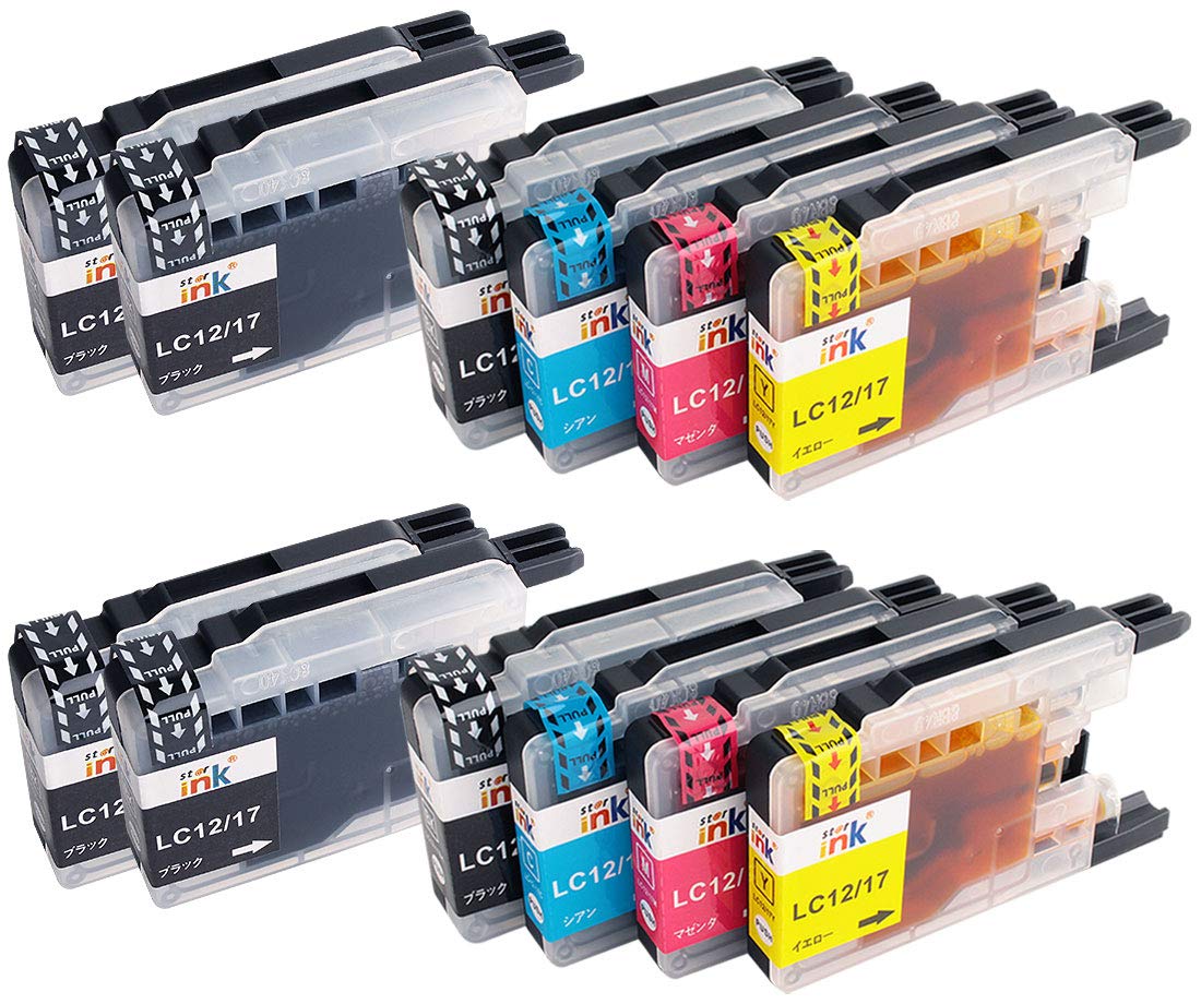 Amazon.co.jp: mita LC12 (BK/C/M/Y) 4色パック × 2 セット+ BK 4本