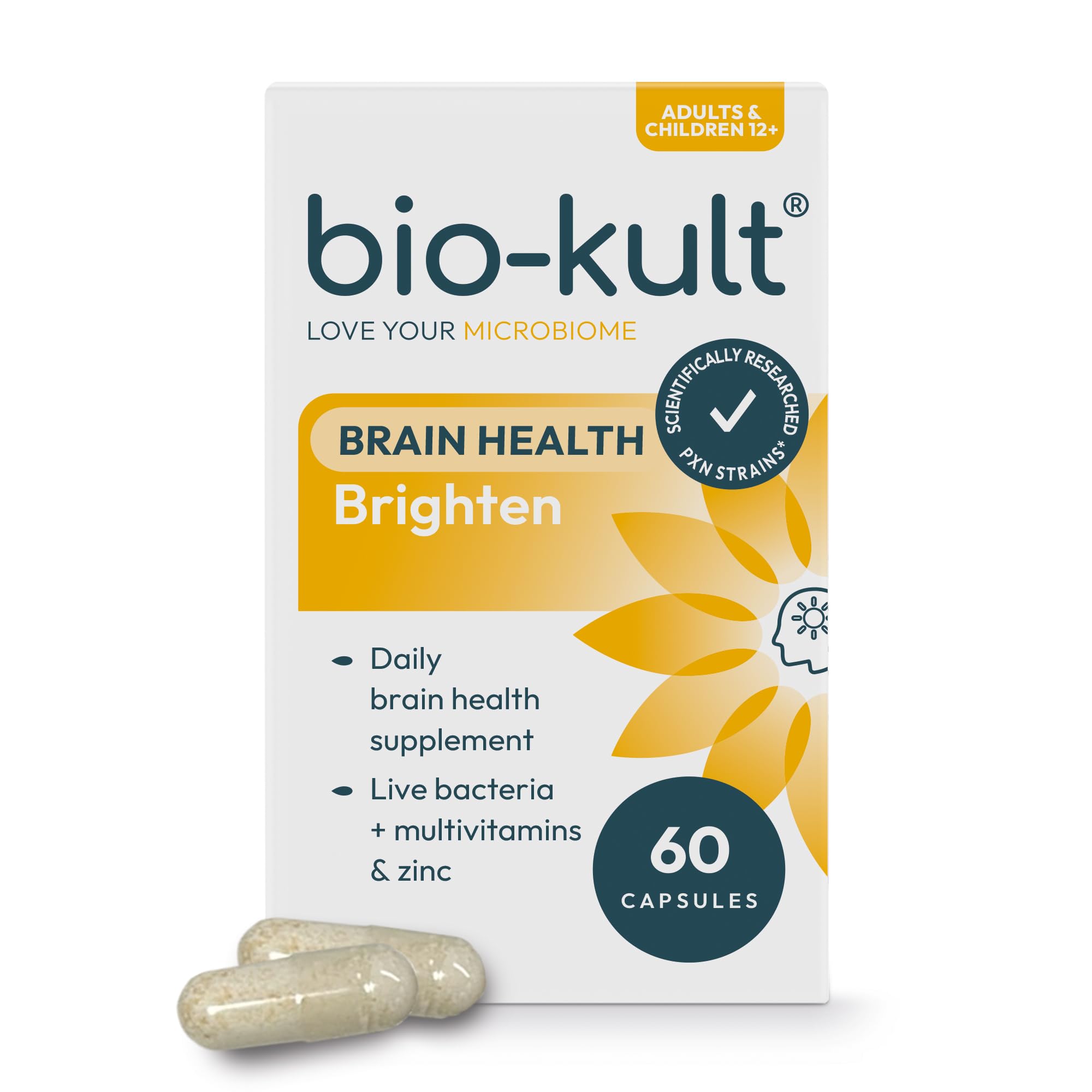 Bio-Kult Brighten Brain Support Capsules - 60 Capsules