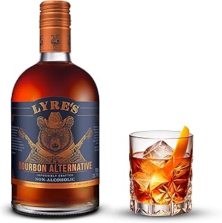Lyre's American Malt Premium Non Alcoholic Spirits, Mocktails & Nonalcoholic Drinks, Bourbon Style, 23.7 Fl Oz (700mL *New* Twist Cap Bottle)