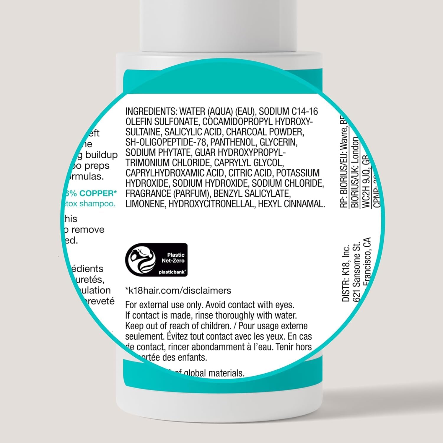 K18 Peptide Prep Detox Shampoo