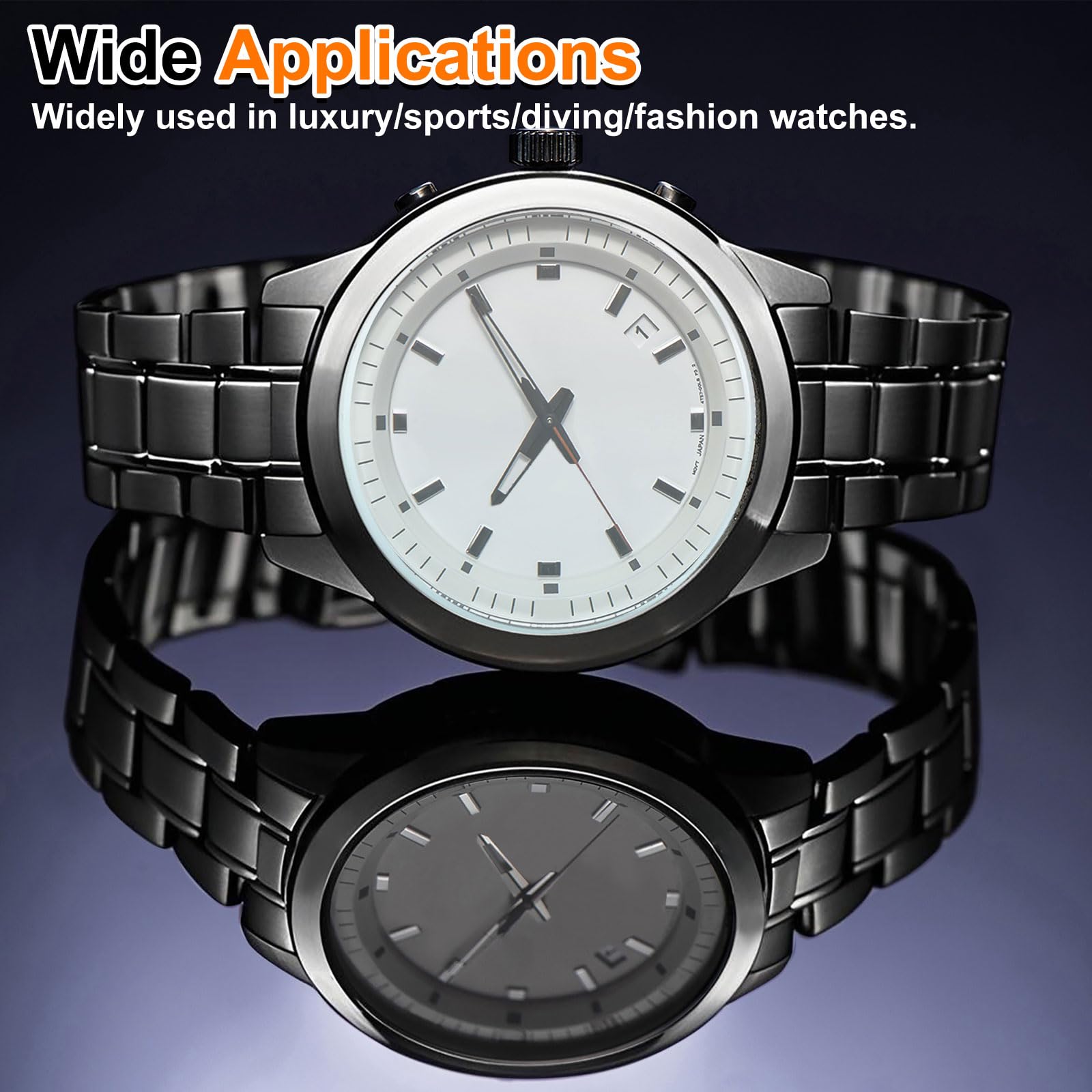sourcing map 6 lenti in vetro per orologio, diametro 30 mm, spessore 1,2 mm, vetro minerale, rotonde, piatte, trasparenti, lenti di ricambio per orologiai