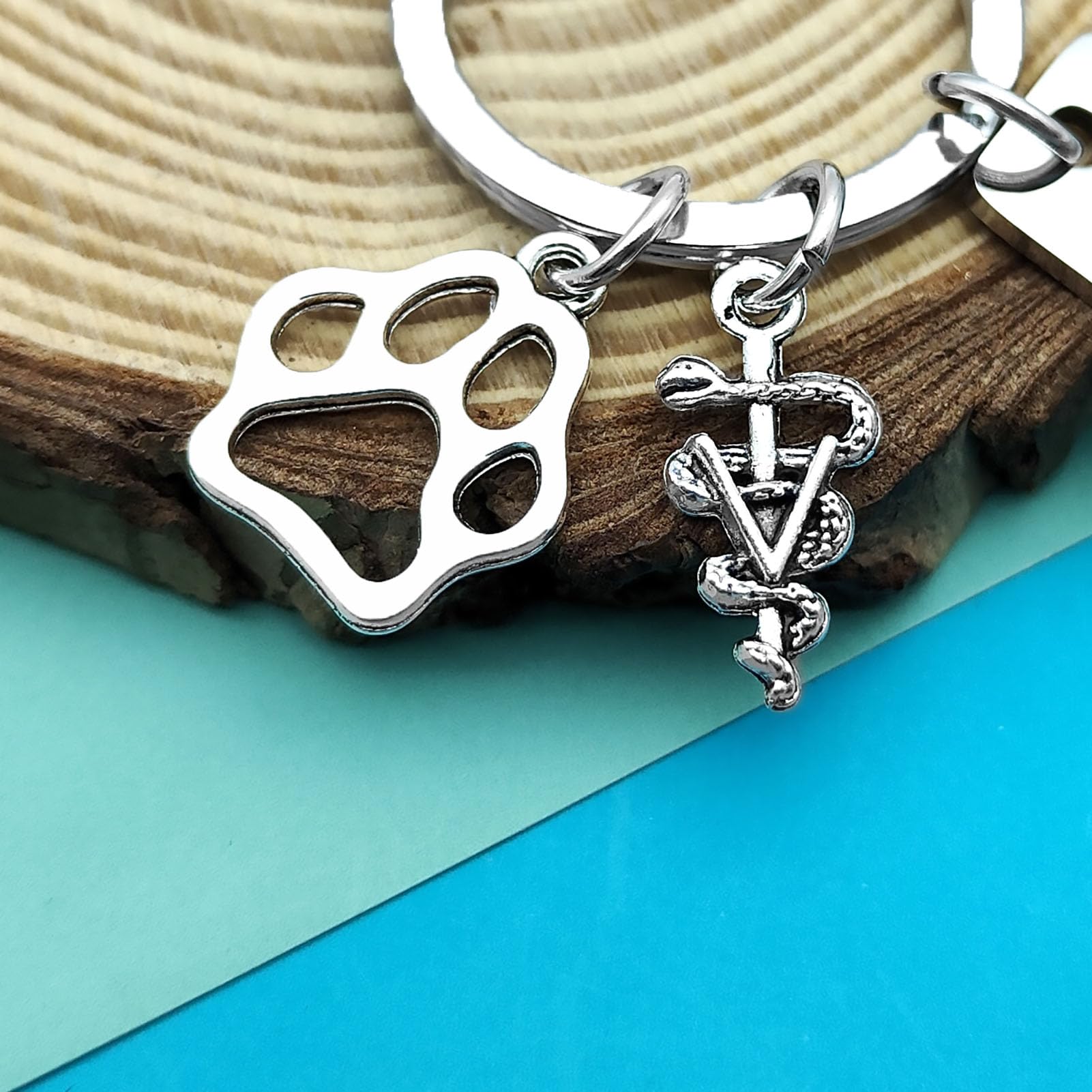 Veterinarian Appreciation Gifts Vet Tech Keychain Thank You Jewelry Veterinary Student Graduation Gift Animal Lovers Jewelry Veterinary Nurse Assistant Keychain Coworker Gifts Thanksgiving Day Gift