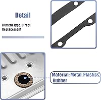 Vista 4 de X AUTOHAUX 1 juego de juntas de cárter de aceite de filtro de transmisión para Dodge para Ram 1500 2002-2006