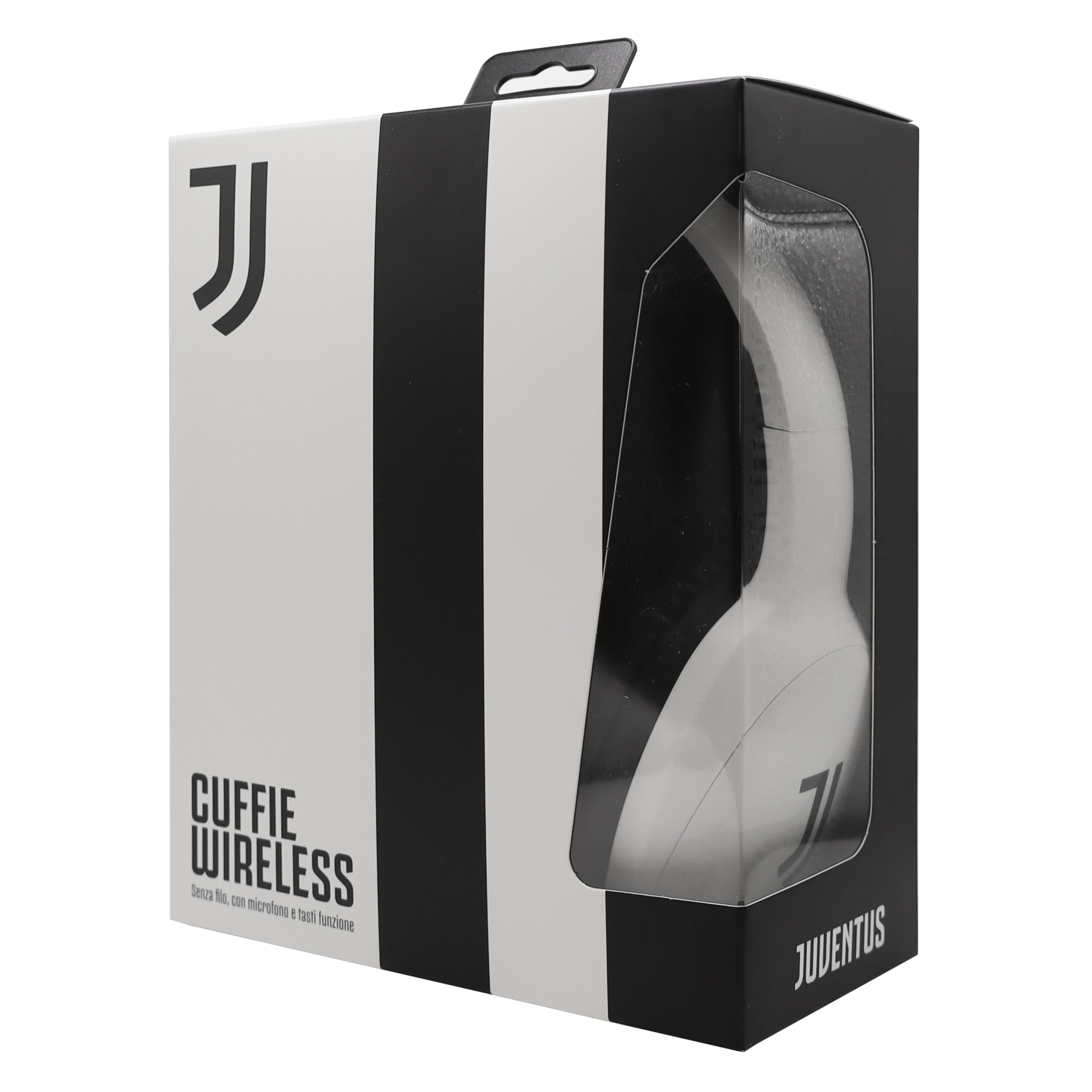 TECHMADE Juventus - Cuffie Senza Filo Cuffie Wireless Over-Ear, Cuffie Bluetooth Regolabili, Cuffie con Microfono Incorporato, HiFi Stereo, Micro SD Slot, per iPhone/Android/Viaggio/PC