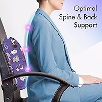 Vista 248 de Lunarable Teal Travel Pillow Neck Rest, Aquatic Fauna Theme Hand Drawn Style Various Starfish in Blue Shades, Memory Foam Traveling Accessory for