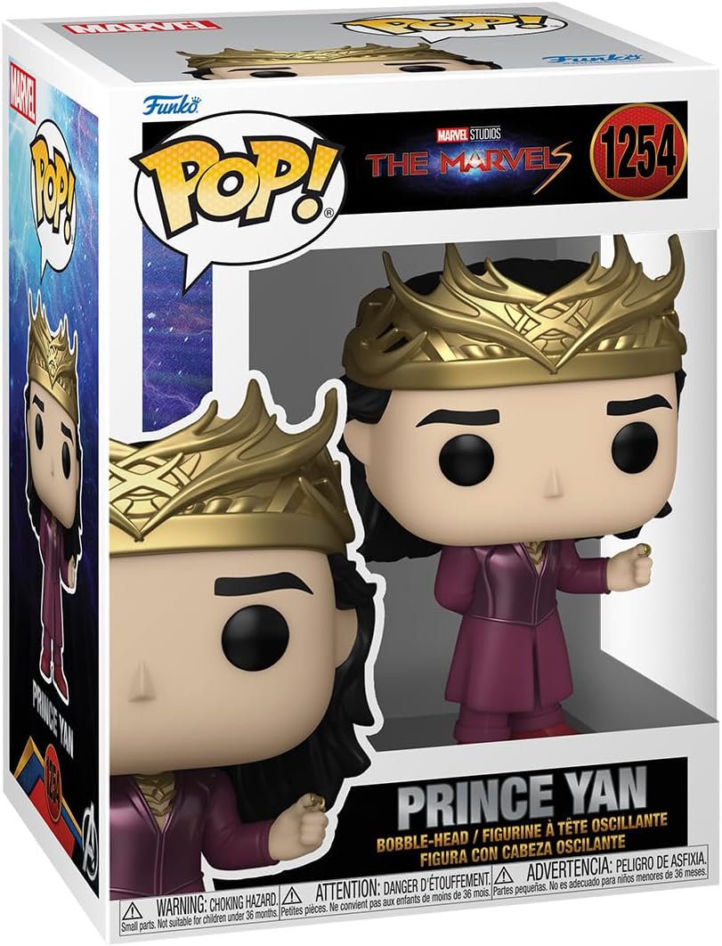 Funko POP! Vinyl: The Marvels - Prince Yan - Collectable Vinyl Figure - Gift Idea - Official Merchandise - for Kids & Adults - Movies Fans - Model Figure for Collectors and Display