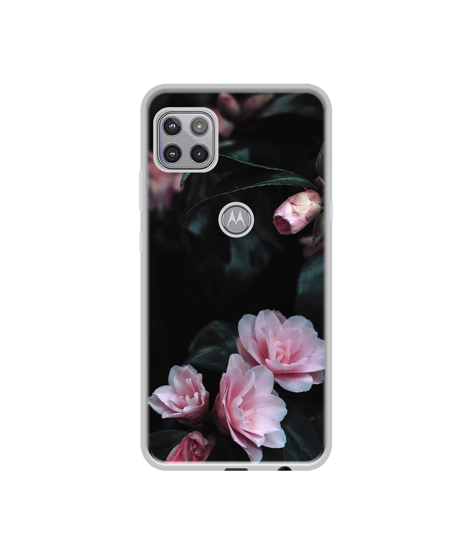 Amazon Brand - Solimo Designer Dark Flowers Photography UV Printed Soft Back Case Mobile Cover for Motorola Moto G 5G (B08S7PCW97) Amazon Price History, Amazon Price Tracker