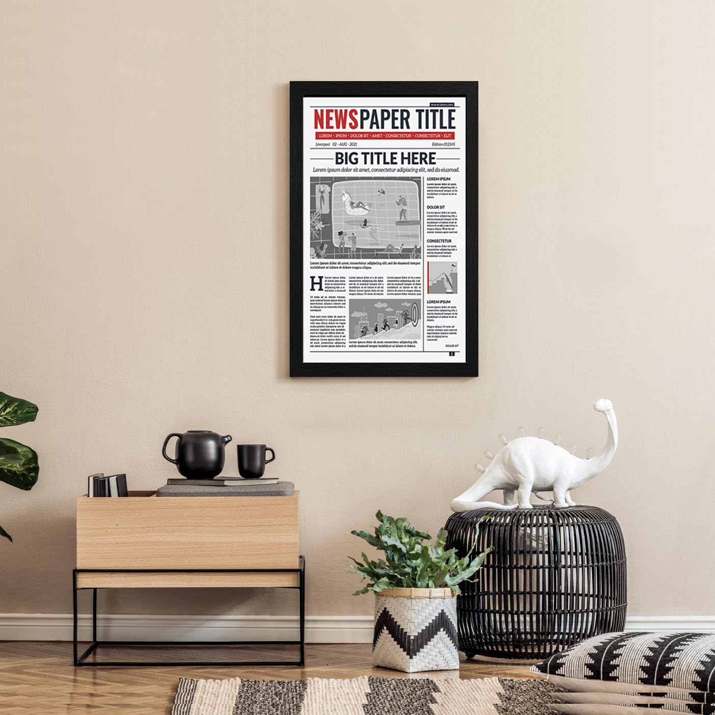 Nees Frame Snapklik.com : TKYGU 11x22 Picture Frame 3 Pack- Newspaper Frame For ...