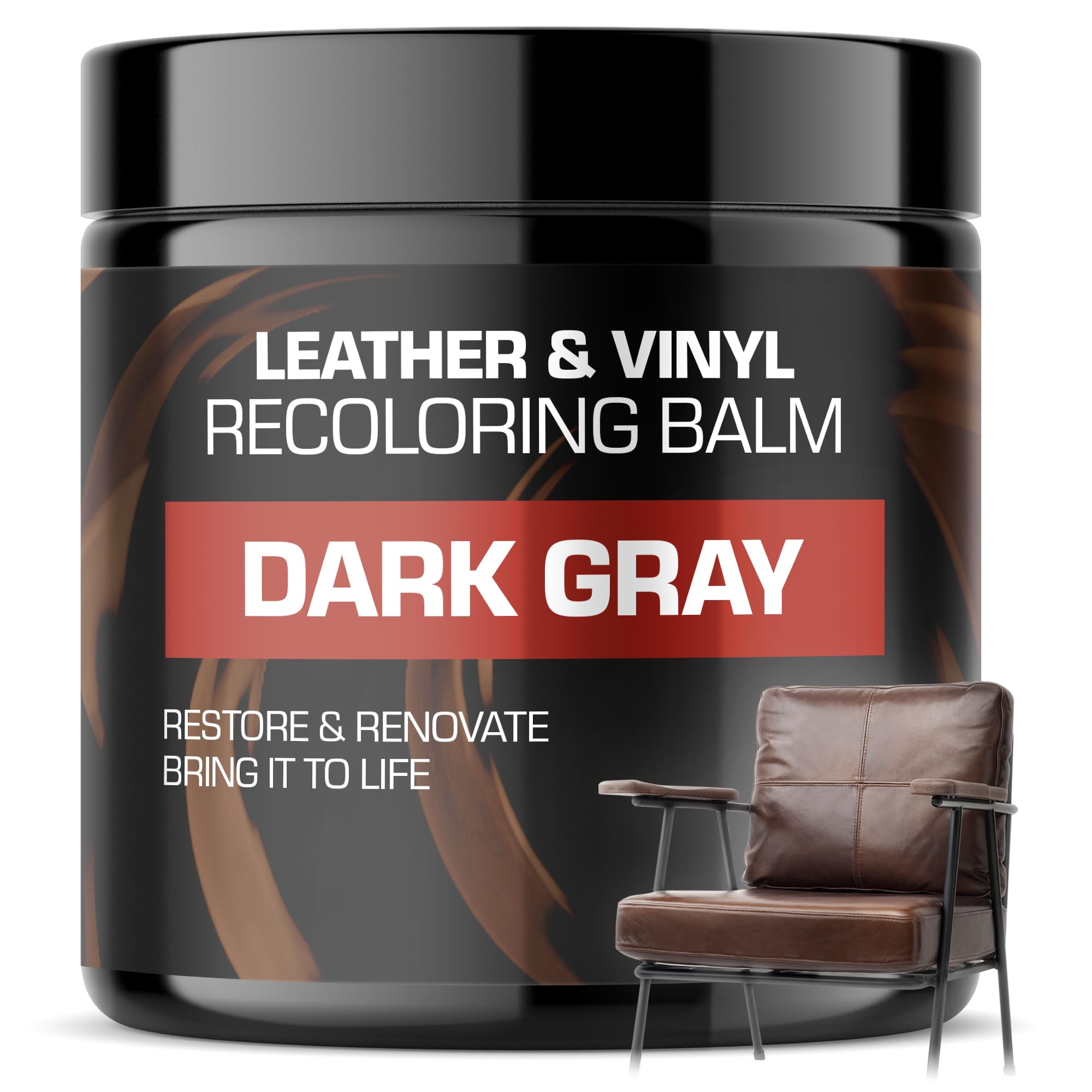 Leather Recoloring Balm, Color Restorer, Scratch Remover, Couch Paint and Repair, Leather Balm for Couches