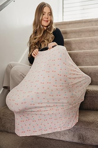 Miniatura 6 de Copper Pearl - Funda para asiento de automóvil y funda de lactancia, elástica multiusos 5 en 1, regalo "Neil"