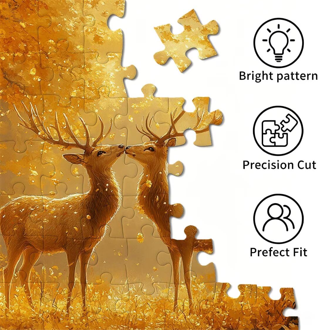 Puzzle dla dorosłych 6000, jesień jelenia, 179 x 105 cm, n-414