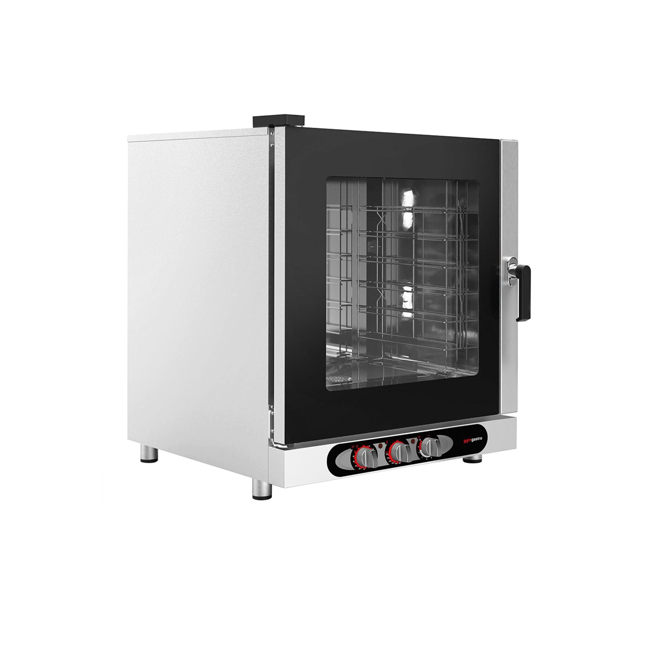 GGM Gastro Kombidämpfer 6x GN 1/1 manuell | robuste Edelstahlbauweise, ideal für den Dauereinsatz, gleichmäßige Hitzeverteilung, einfache Reinigung, intuitiv bedienbar