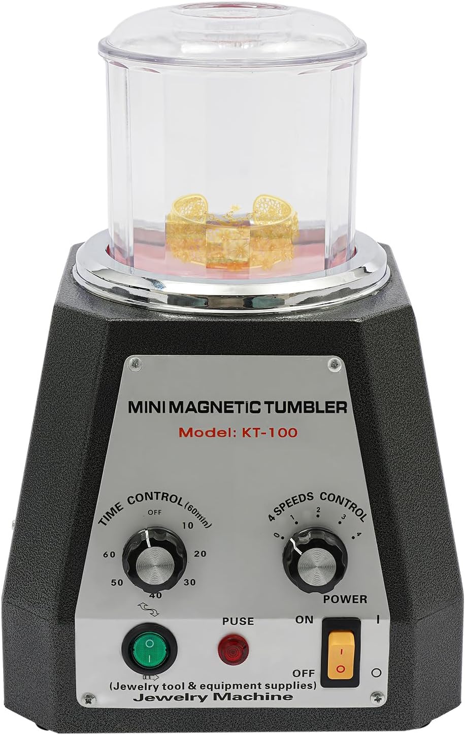 Magnetic Polishing Machine, Magnetic Jewelry Polisher & Deburring Tool