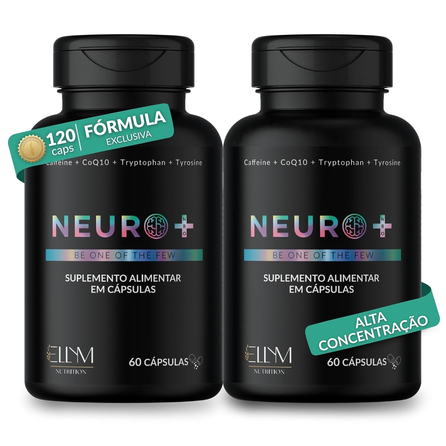 Neuro+ 180 Capsulas ELLYM NUTRITION Nootropicos Multivitaminico Foco Cafeina Magnesio Triptofano Taurina B12 Tirosina em promoção! Veja a oferta e mais achadinhos de Vitaminas & Suplementos 8 Hoje é o melhor dia para comprar Neuro+ 180 Capsulas ELLYM NUTRITION Nootropicos Multivitaminico Foco Cafeina Magnesio Triptofano Taurina B12 Tirosina com aquele preço maroto! Promoção! Aproveite a oferta! 8