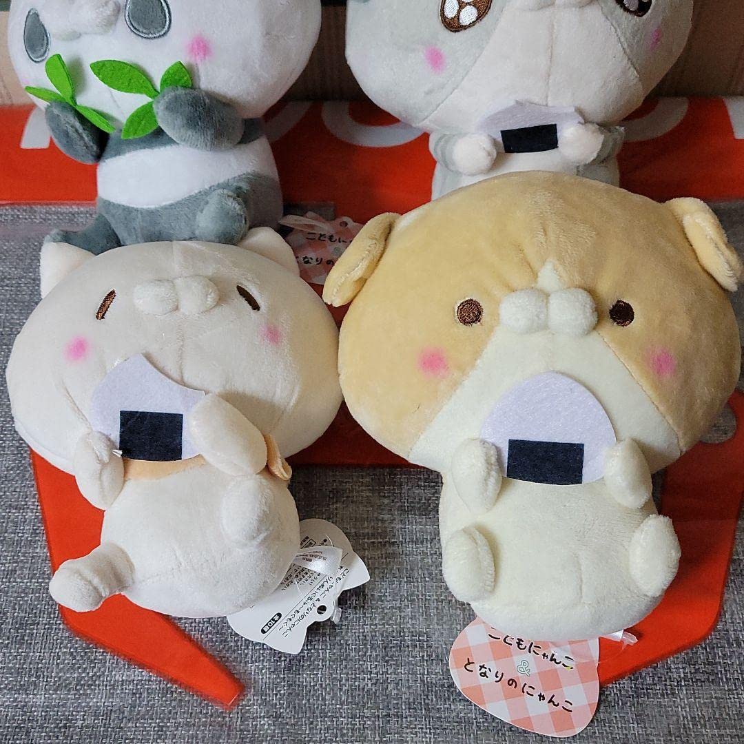 こどもにゃんこ＆となりのにゃんこ ちょこりんぬいぐるみ 9種セット