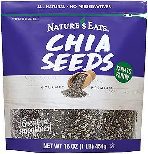 Nature's Eats Black Chia, 16 Oz