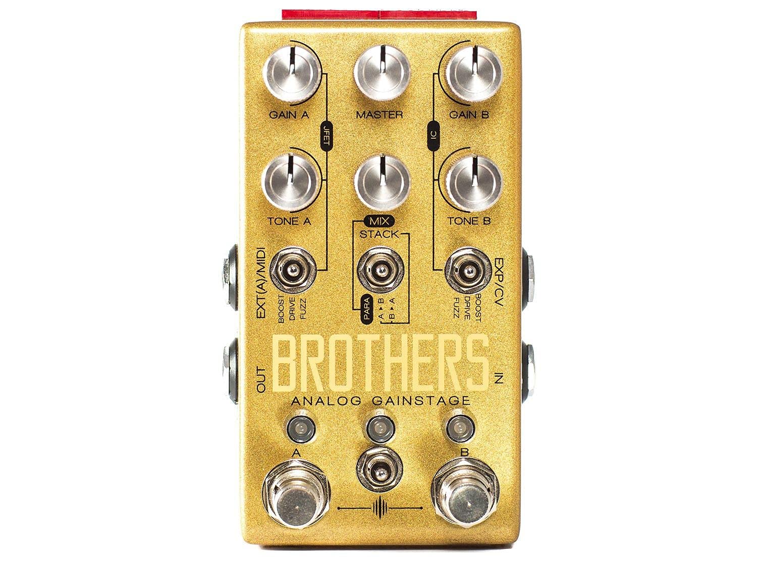 Chase Bliss Brothers Analog Gainstage Effects Pedal