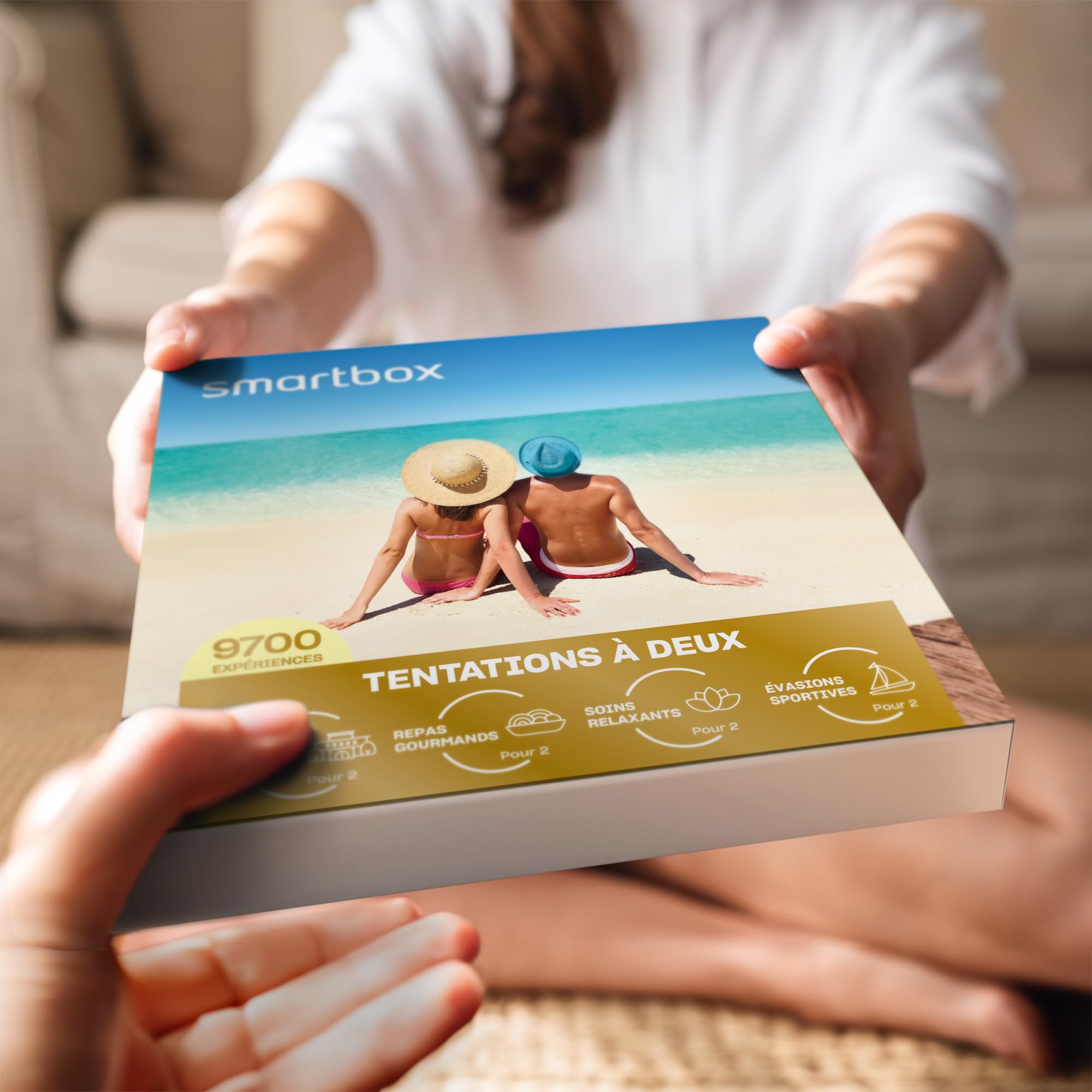 Smartbox - Coffret Cadeau - Tentations à Deux - 1 activité Romantique pour 2 Personnes