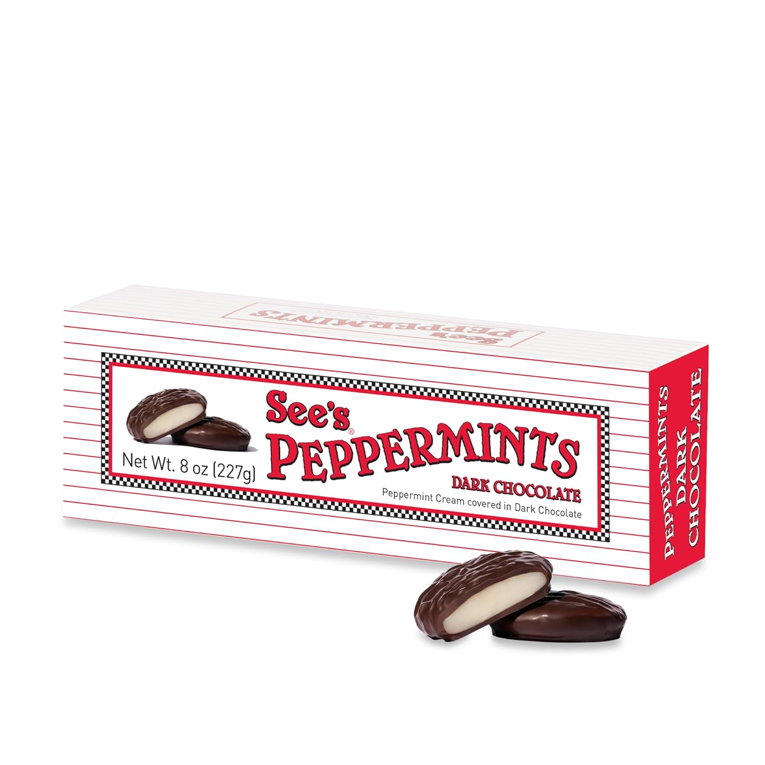 See's Candies 8 oz Dark Peppermints