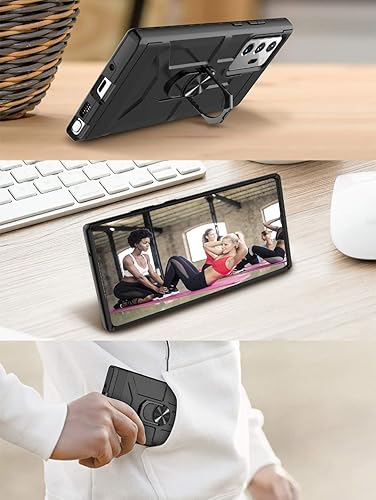 Miniatura 7 de Jeylly Funda para Galaxy Note 20 Ultra 5G, funda para teléfono Samsung Note 20 Ultra con protector de pantalla y protector de lente de cámara,