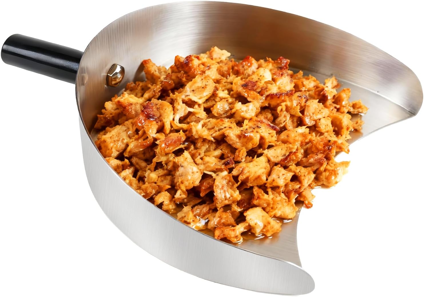 Li Zhen Rotisserie Catch Pan Meat Catcher,Handheld Catcher Pan for Shawarma Doner Kebab Grill Machine, Vertical Rotisserie Meat Catcher,11 Inch Diameter