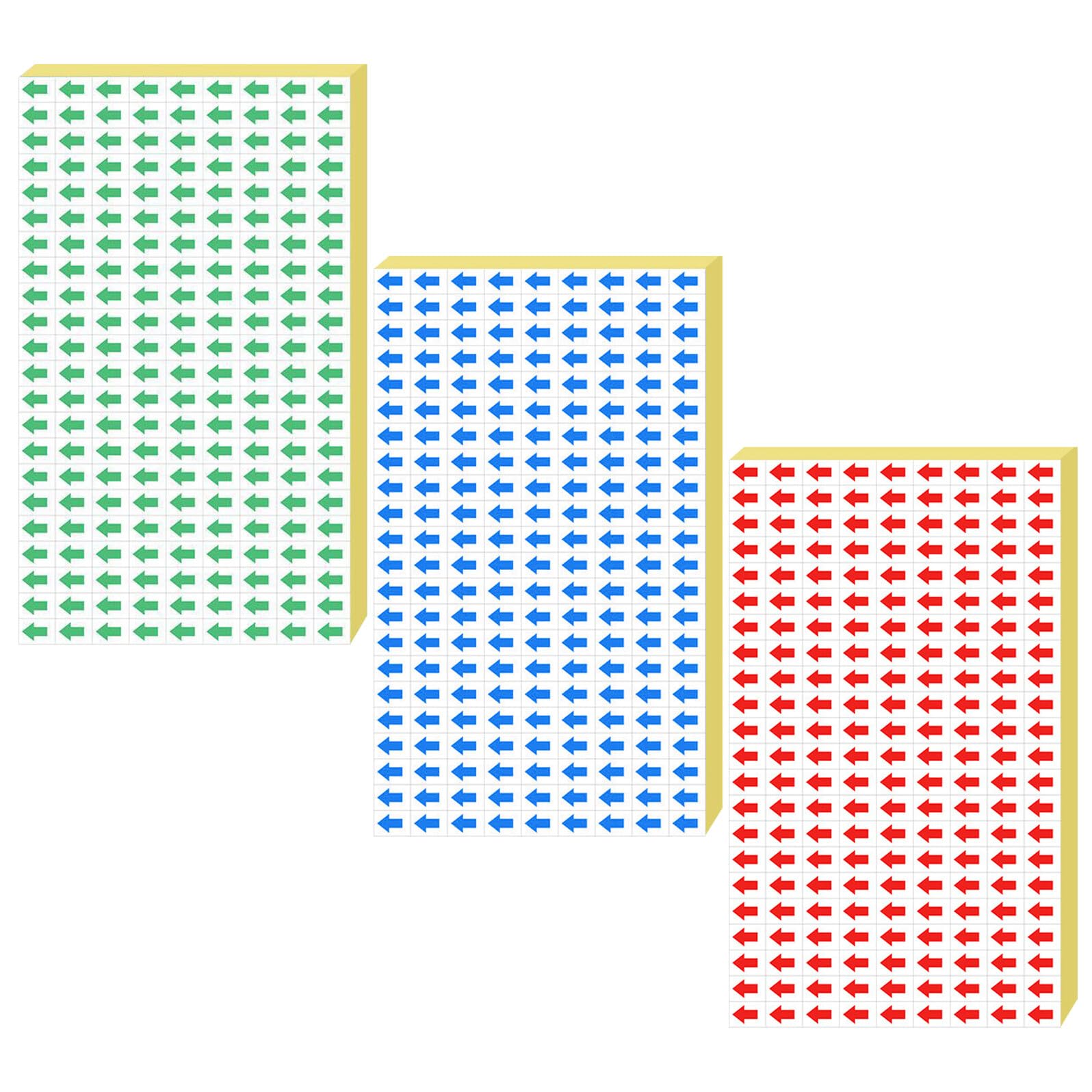 Flèches Collantes Multiples Couleurs pour Signalisation Sécurité SECFOU - 8