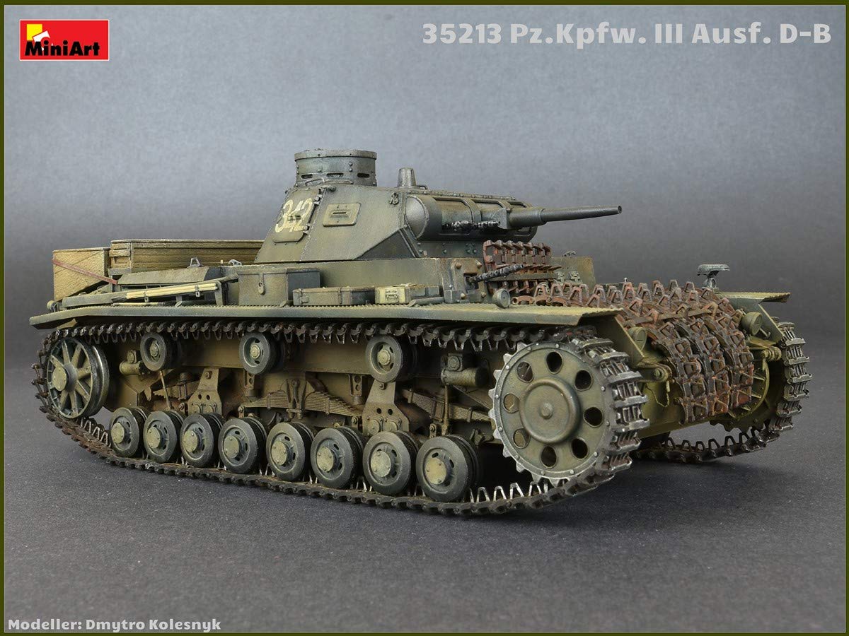 Amazon | ドイツ戦車 PZ.KPFW.III AUSF. D/B. WW II 軍用ミニチュア