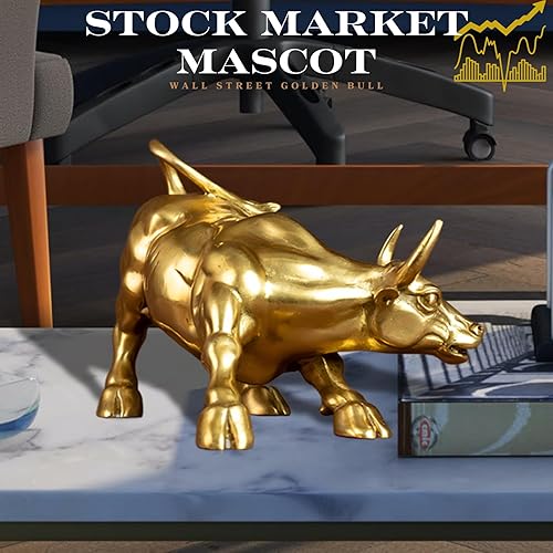 Miniatura 5 de Figura de toro de latón  Decoración artística de toro de pared, figura de torovacabuey de bronce, estatuas y esculturas para decoración del hogar y