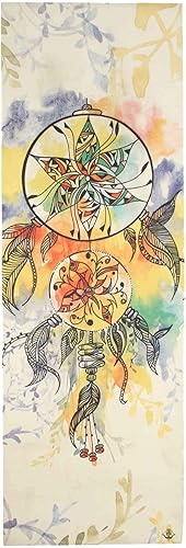 Miniatura 1 de Shakti Warrior Eco PVC Yoga Mat - Artist Designed, Premium eco friendly mats, Non Slip, Non toxic, Great For Regular & Hot Yoga, Pilates and