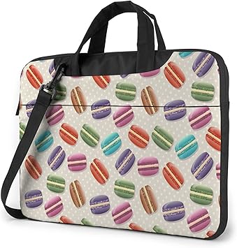 Amazon パソコン ケース ノートパソコン カバー Pcバッグ かわいい マカロン柄 多彩 カラフル 14インチ 15 カバン 手提げバッグ 撥水 衝撃吸収 軽量 保護 収納 通勤 出張 プレゼント Cloudy Home パソコン 周辺機器 通販