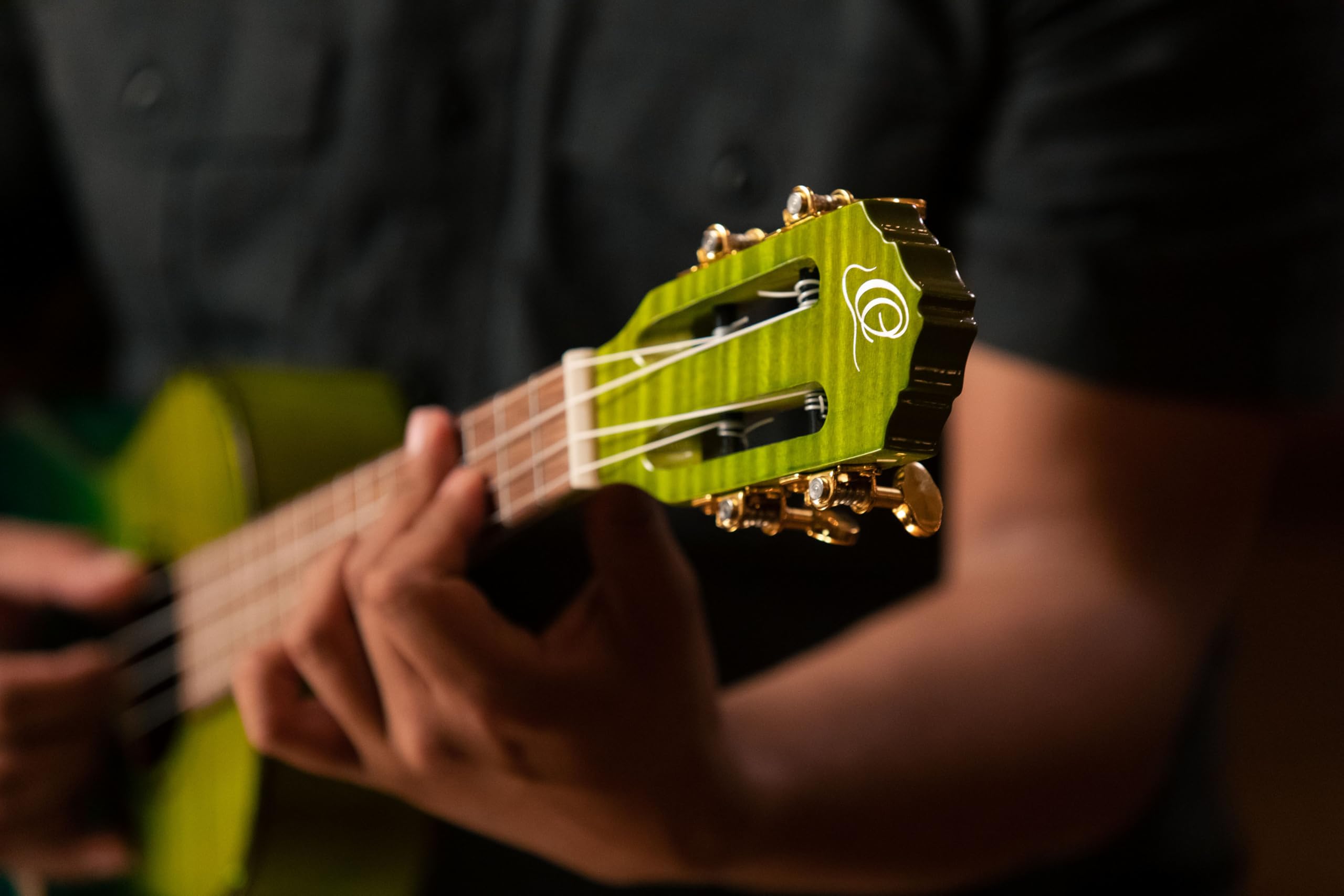 Ortega Guitars Ukulele Tenore Acustico – Prism Series – Gig Bag Inclusa – Acero, Multicoloured (RUPR-IVY)