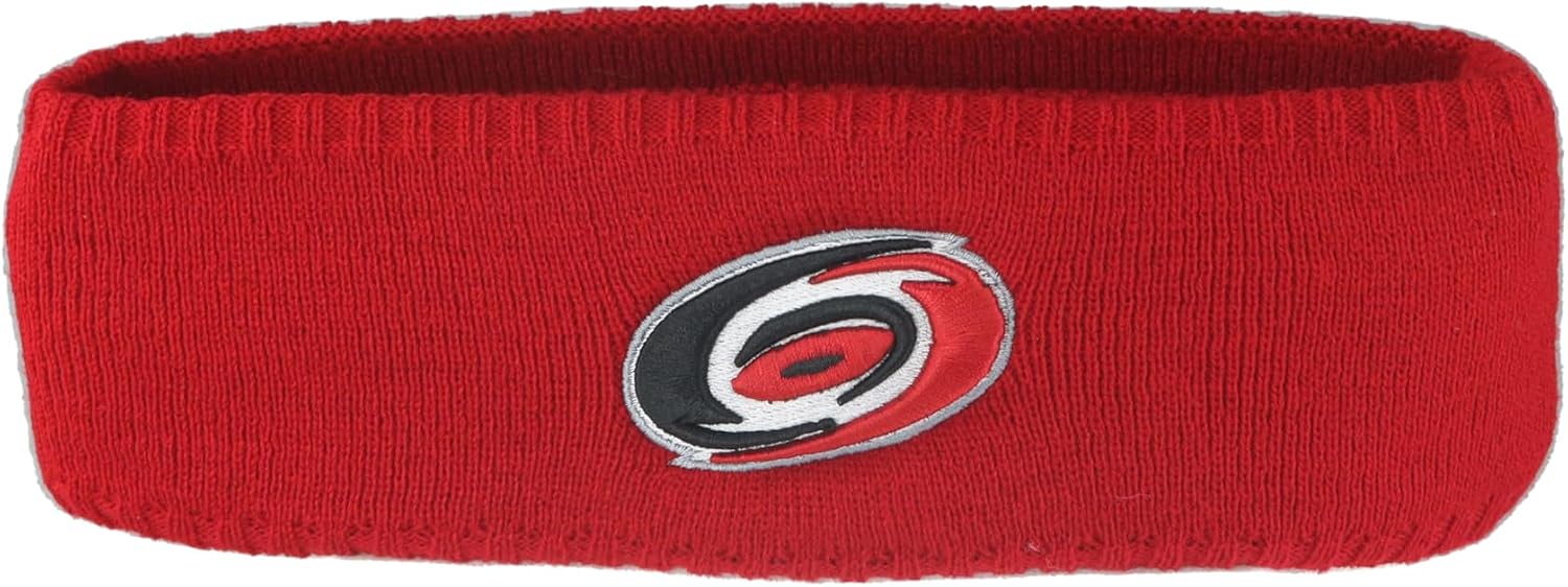 ZHATS NHL Unisex-Adult NHL Officially Licensed Knit Headband Team Color Icon